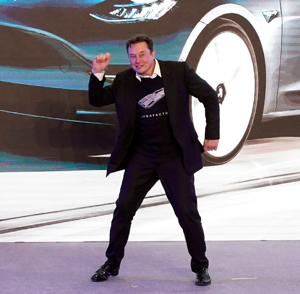 Derzeit läuft es für ihn sehr gut: Elon Musk (hier bei einer Präsentation im Januar)