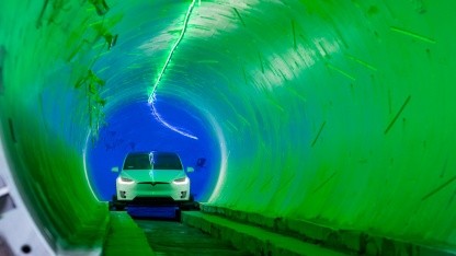 Ein Tunnel der Boring Company