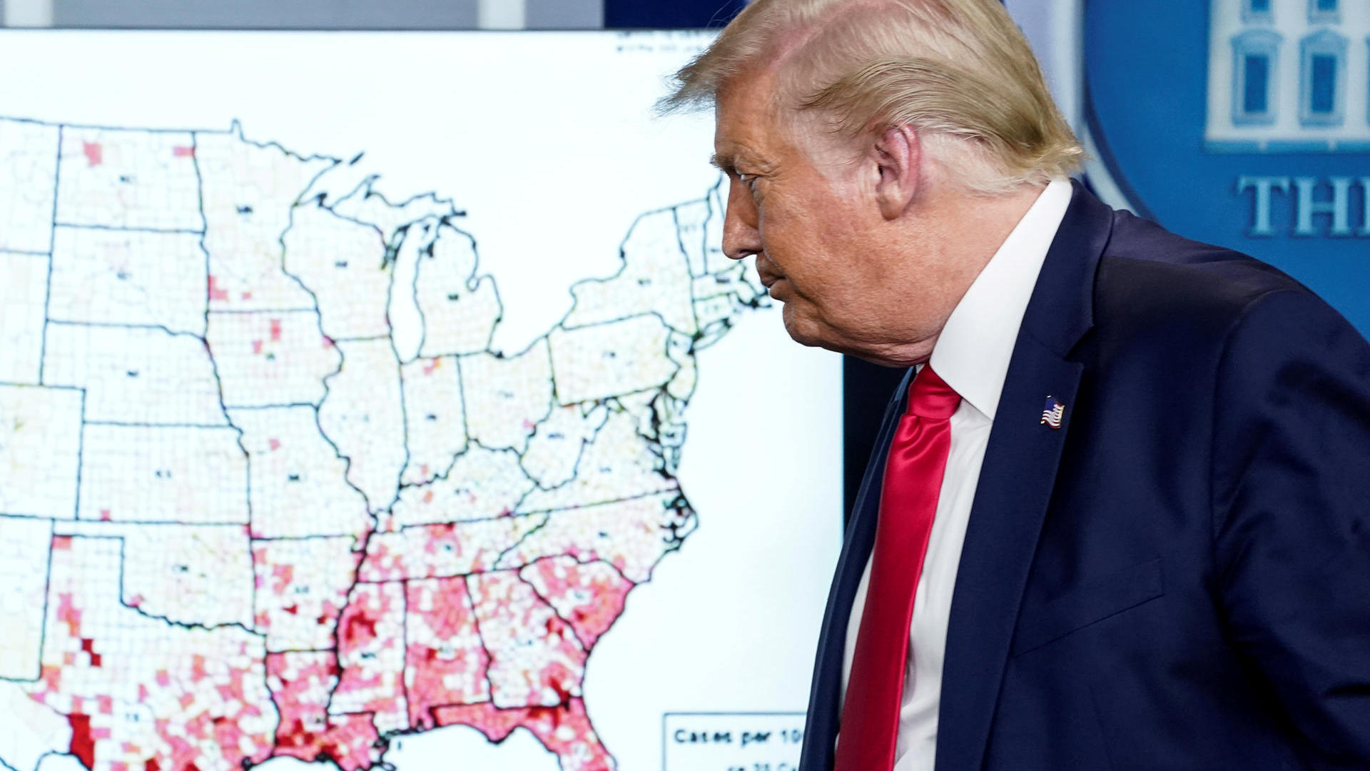 Trump sagt Parteitag in Florida ab - mehr als 4 Millionen infiziert