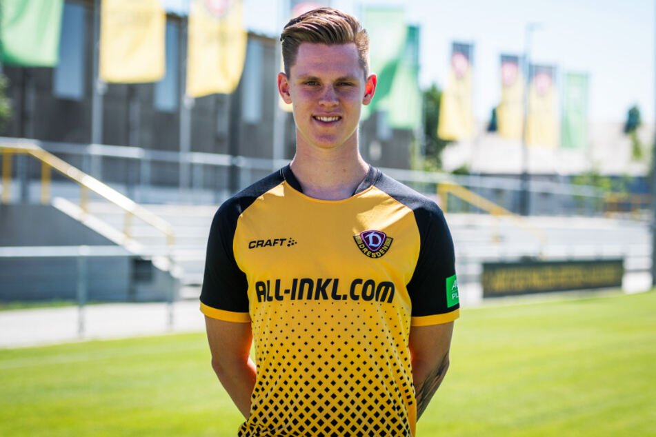 Julius Kade (21) ist der zehnte Youngster von Dynamo Dresden.