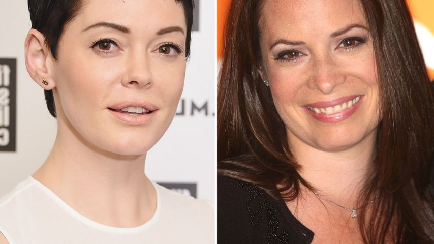 Collage: Rose McGowan und Holly Marie Combs
