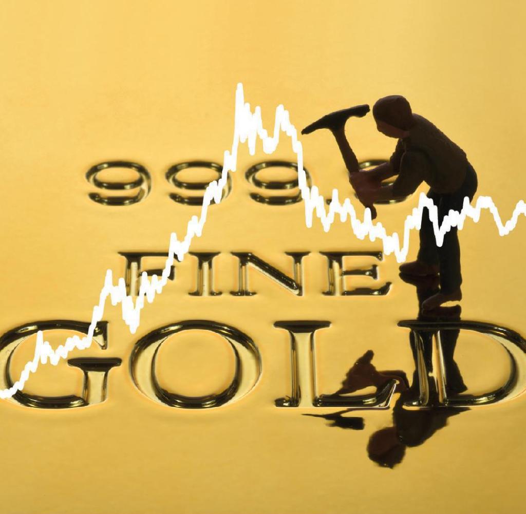Der Goldpreis wächst und wächst.  Jetzt widmet es sich dem Finanzministerium