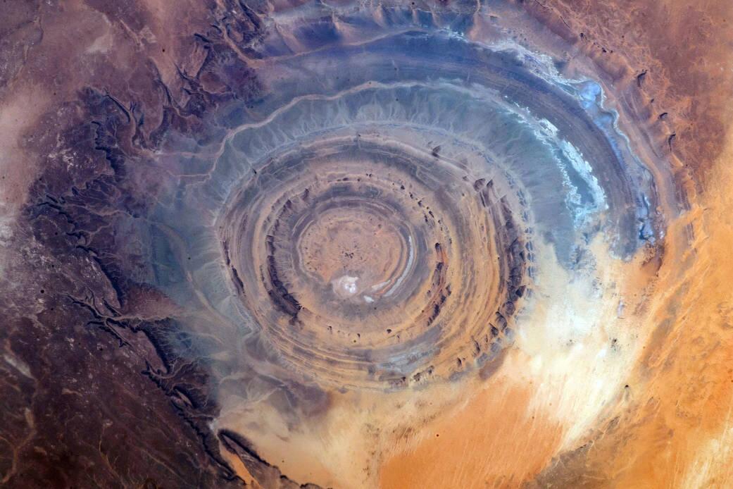Das Bild des Sahara-Auges