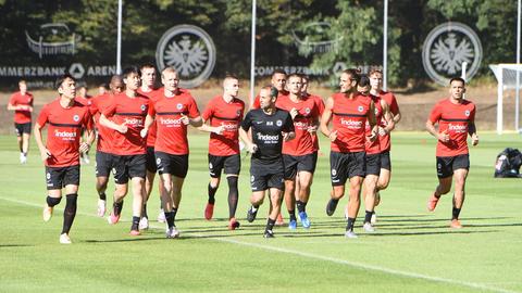 Training bei Eintracht Frankfurt 